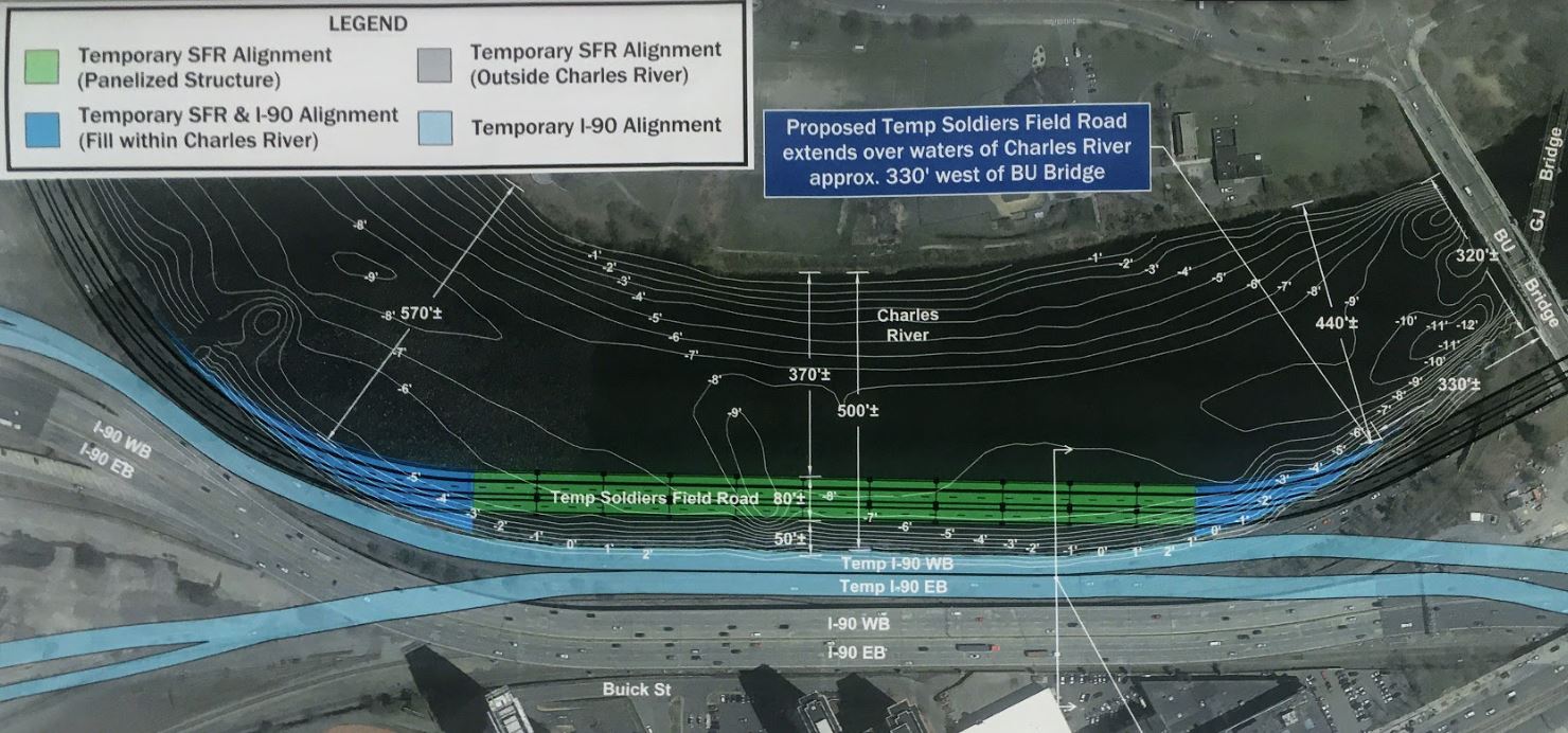 MassDOT Allston Plans Would Plant A Highway Over The Charles River ...