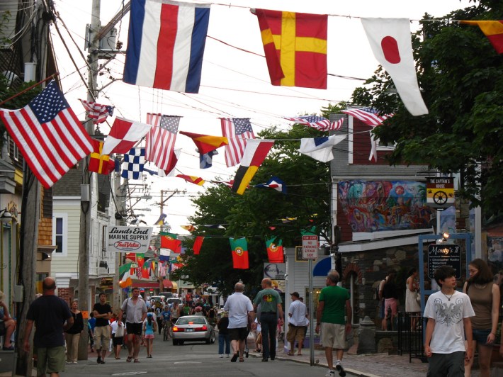 Commercial Street in Provincetown. Photo by Leonardo Dasilva, licensed under Creative Commons BY 3.0.