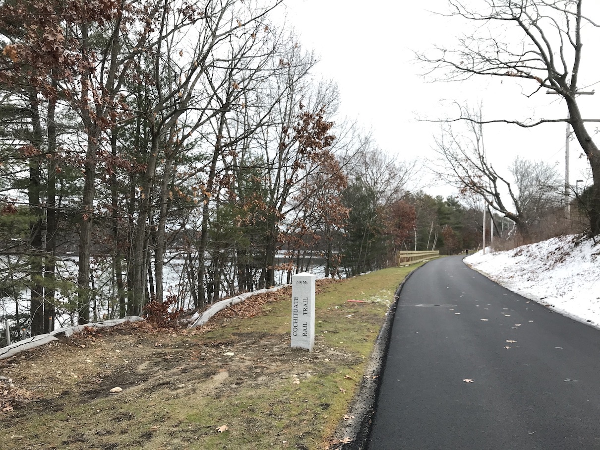 Cochituate Trail waterfront