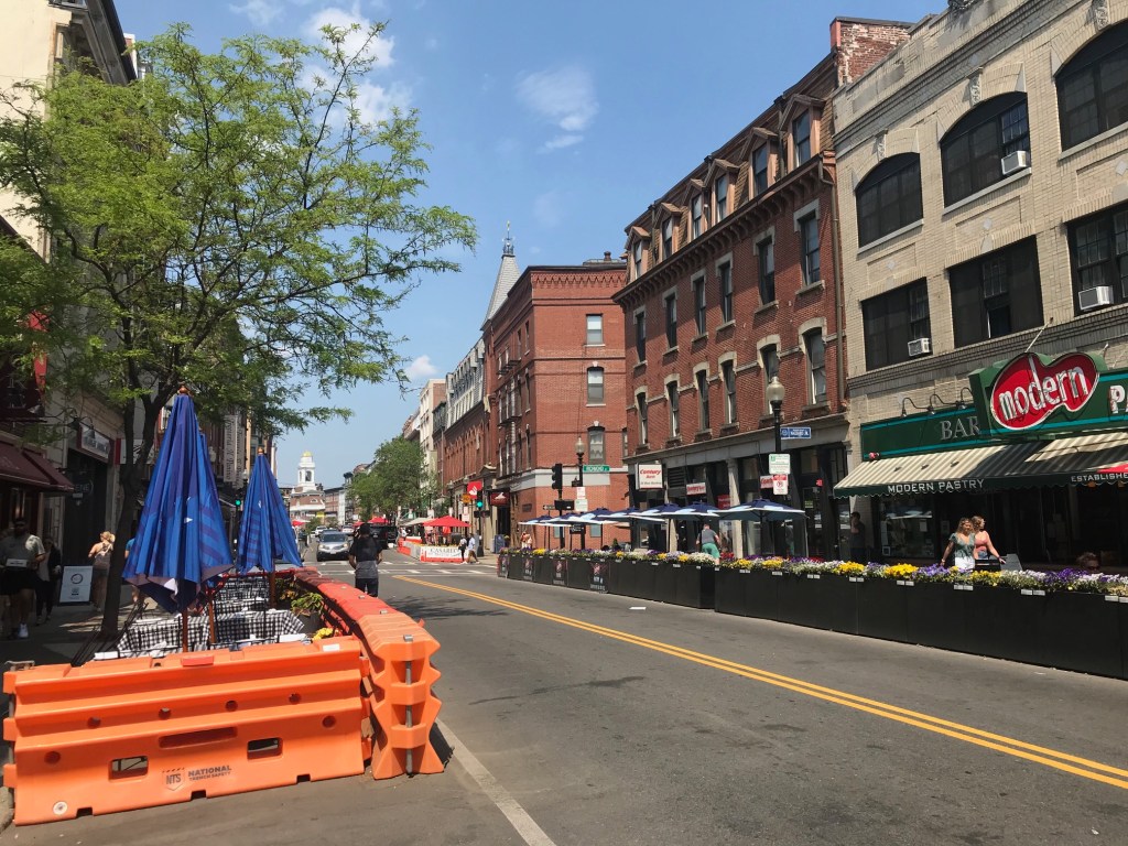 Streetsfilms Features the North End's Outdoor Dining Streets