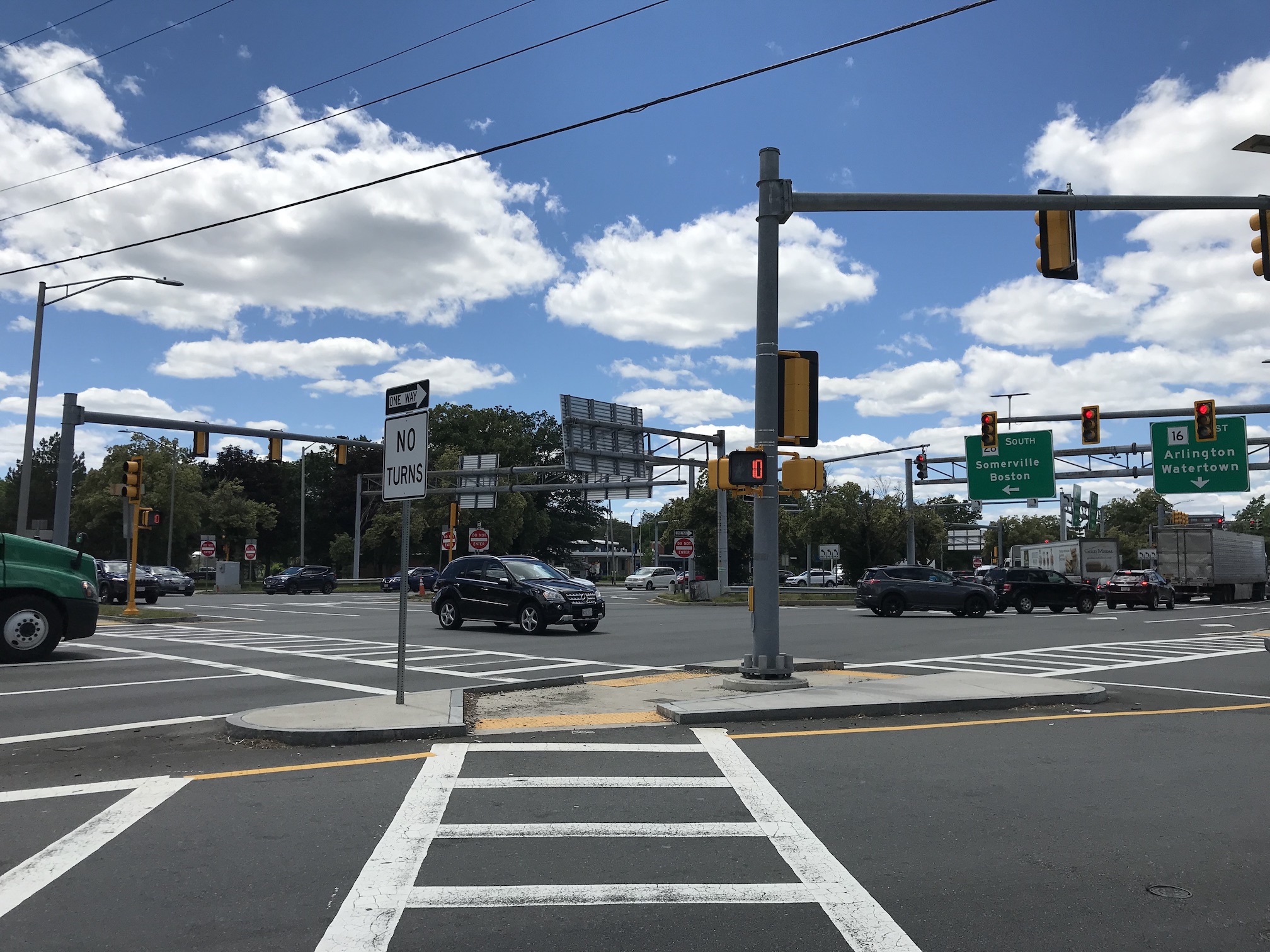 Wellington Circle in Medford.