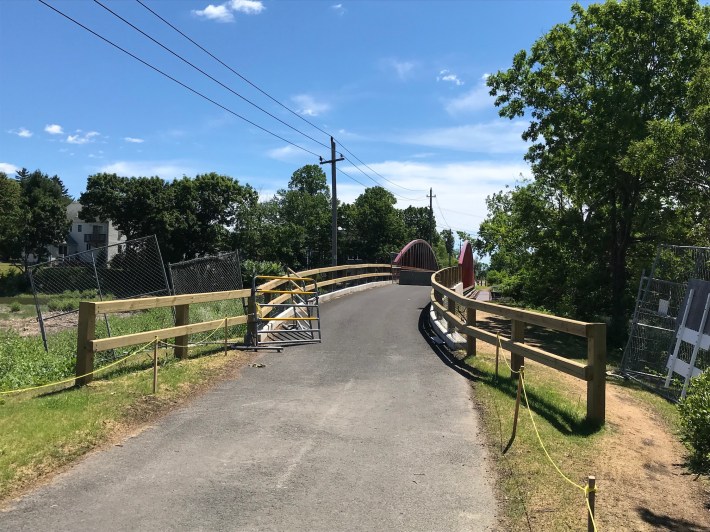 The new Northern Strand bridge over the Saugus River in Saugus.