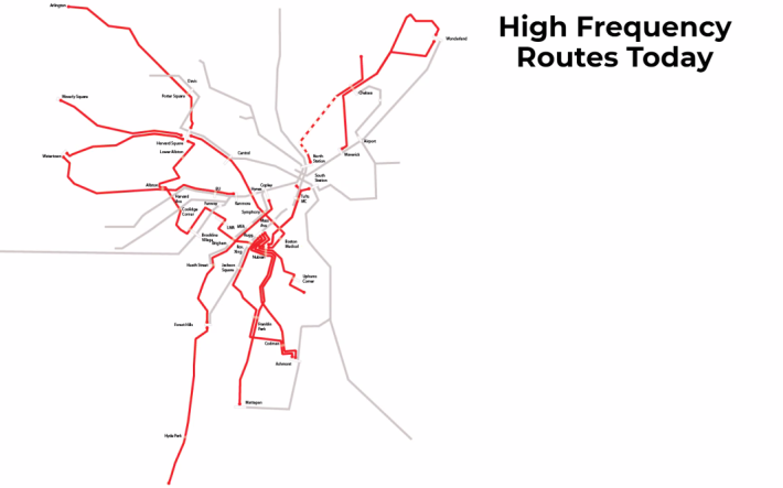 Current Key Bus Routes