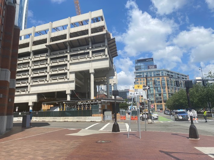 View of the Government Center Garage