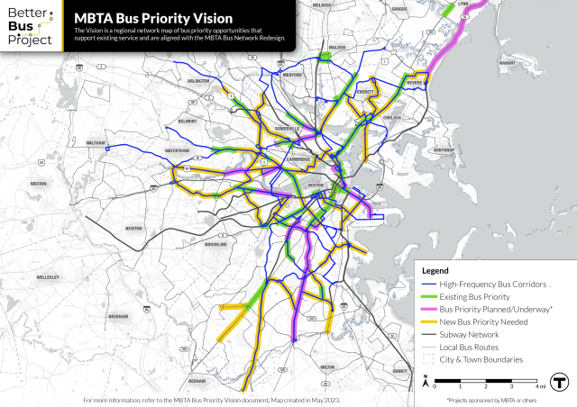 Here's the MBTA's Bus Lane Wishlist for Its New 'High Frequency' Bus ...