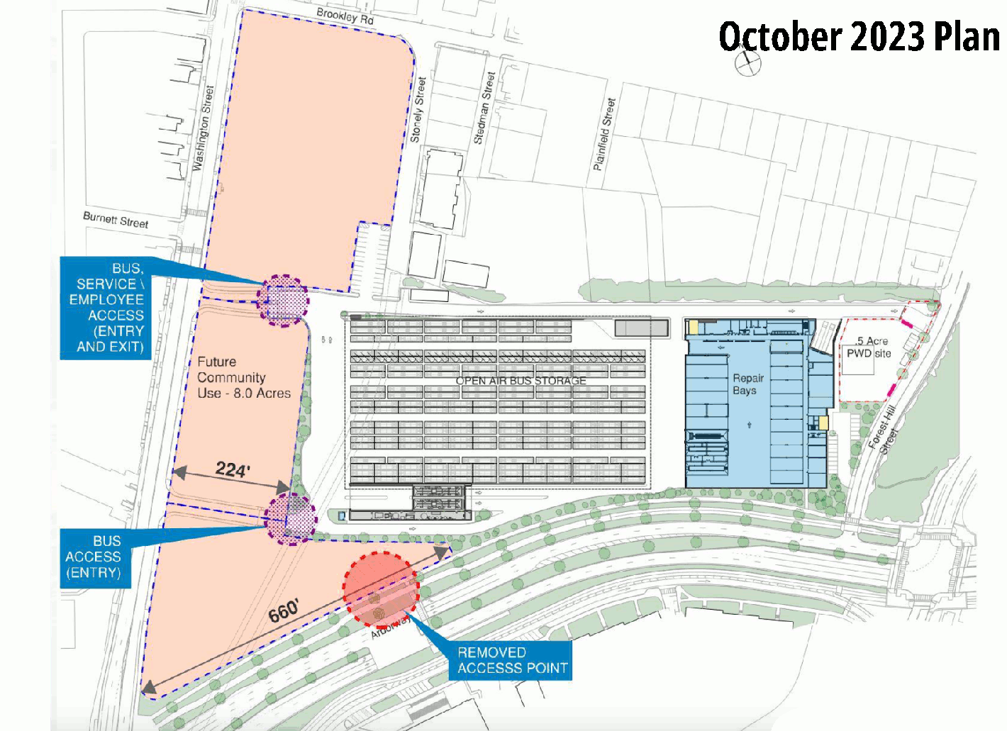 Revised Arborway Bus Plan Would Make Room For Hundreds of New Transit